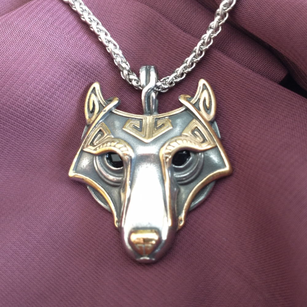 Wolf Pendant by Dogs Of Valhalla