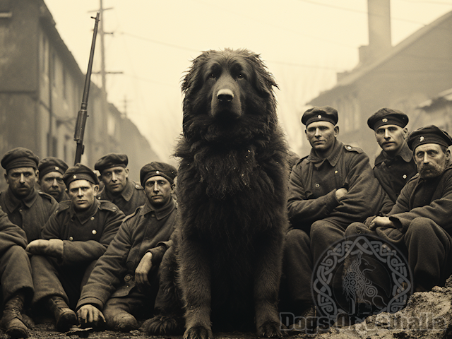 Gander - A Newfoundland dog who protected and comforted Canadian soldiers during World War II, saving lives and boosting morale