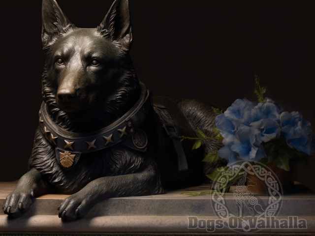 When a Police Dog Dies in the Line of Duty